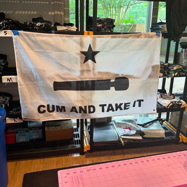 Cum And Take It - 3x5 Flag