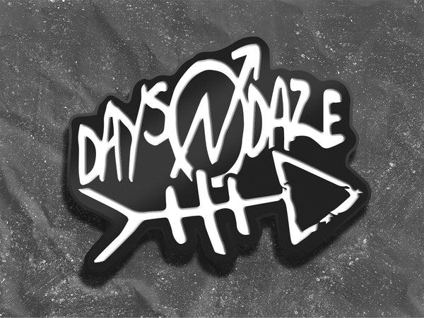 Days n Daze Fishbone - Enamel Pin