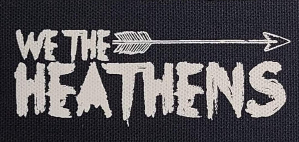 We The Heathens - Classic Text Logo - Patch (2x4)