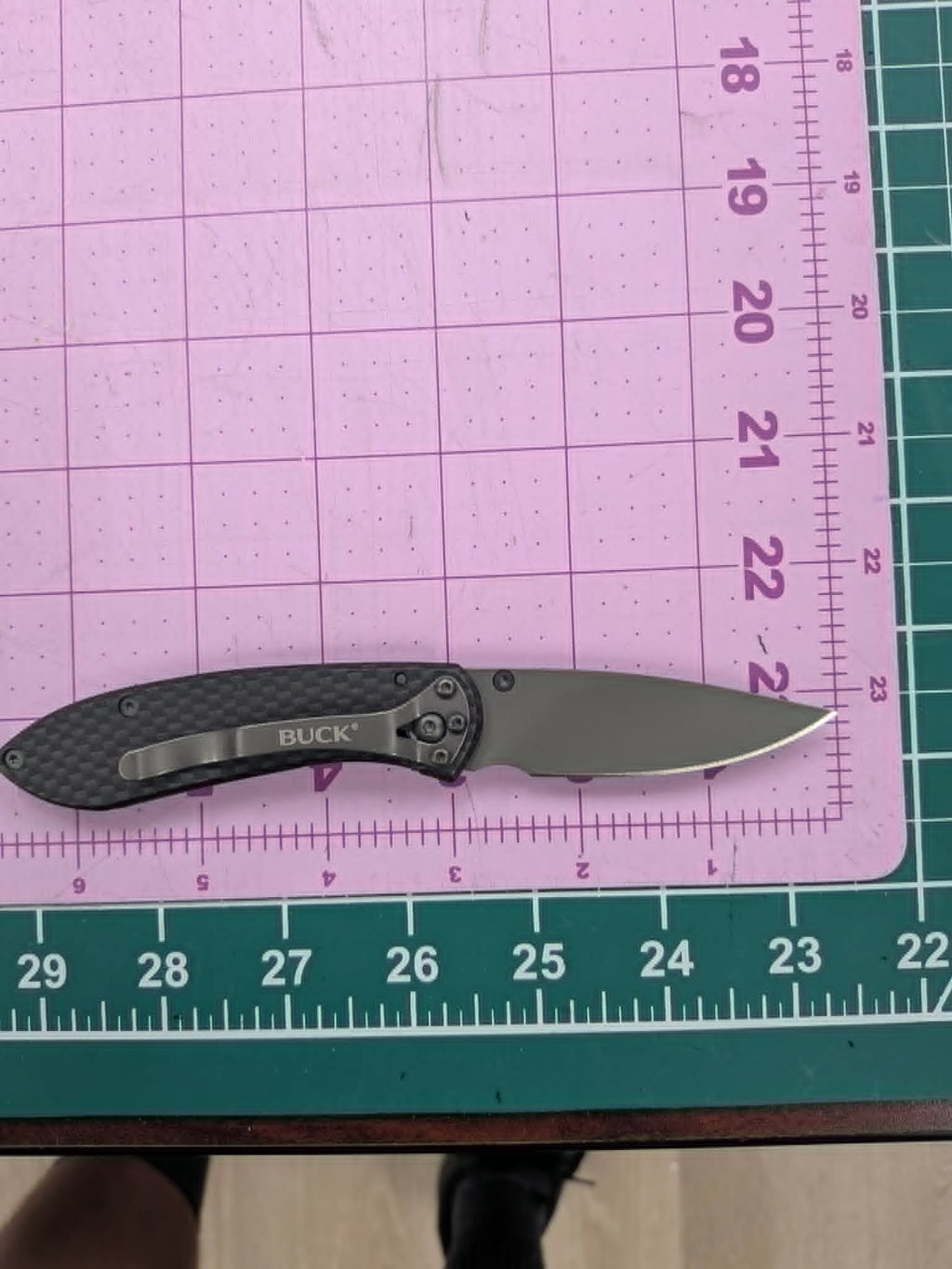 Buck Nobelman 327 - Laser Engraved