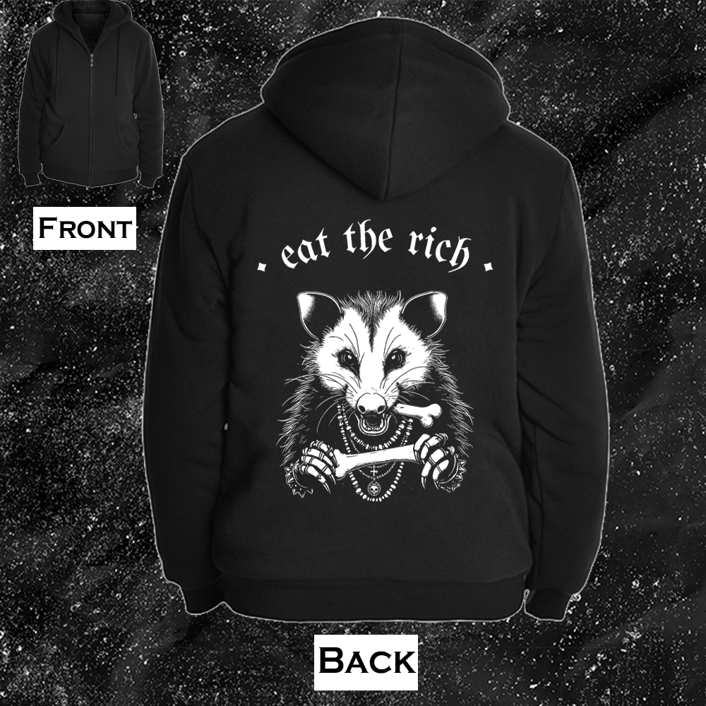 Eat The Rich Possum - 161.Clothing