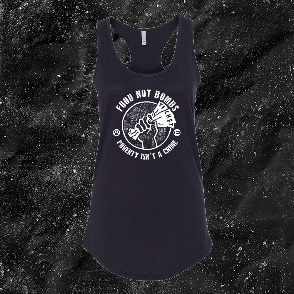 Food Not Bombs - Poverty Is Not A Crime - Mutual Aid Design