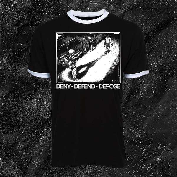 Deny Defend Depose Spade.Ink Punk With A Camera