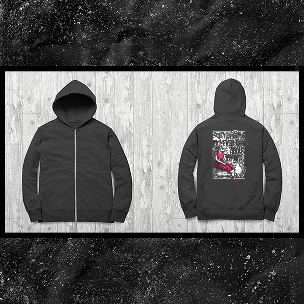 Do You Guys Ever Think About Dying W/ Color - Spade.Ink