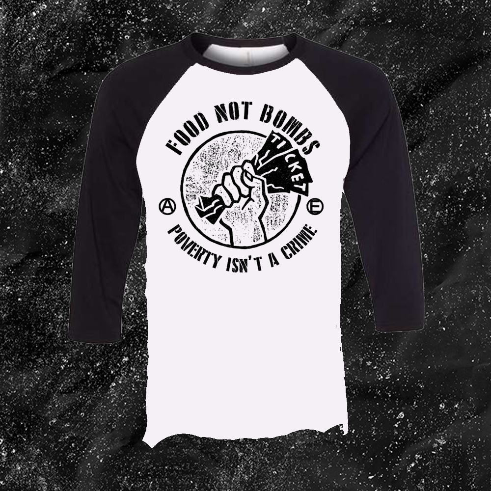 Food Not Bombs - Poverty Is Not A Crime - Mutual Aid Design