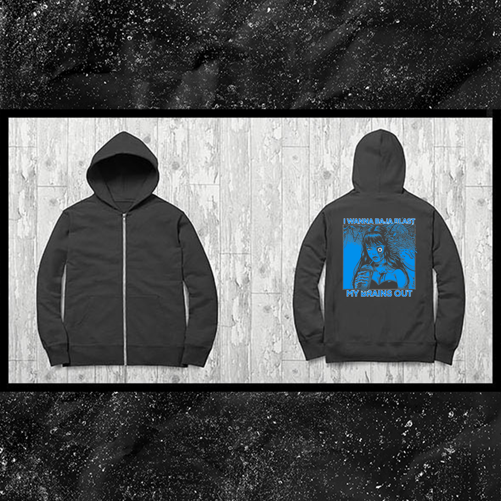 I Want To Baja Blast My Brains Out - Voltage Version (Blue) - Spade.Ink