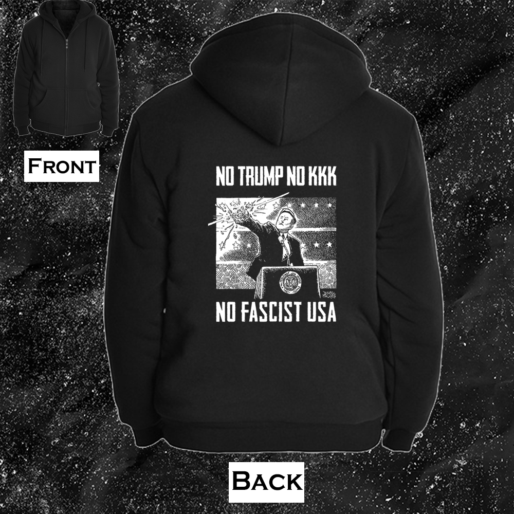 No Trump, No KKK, No Fascist USA - Diablo Macabre