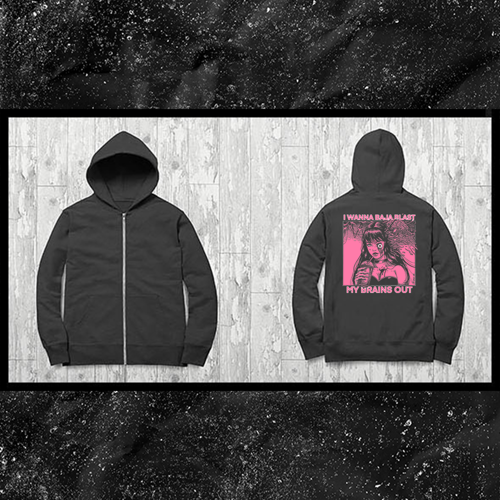 I Want To Baja Blast My Brains Out - Major Melon Version (Pink) - Spade.Ink