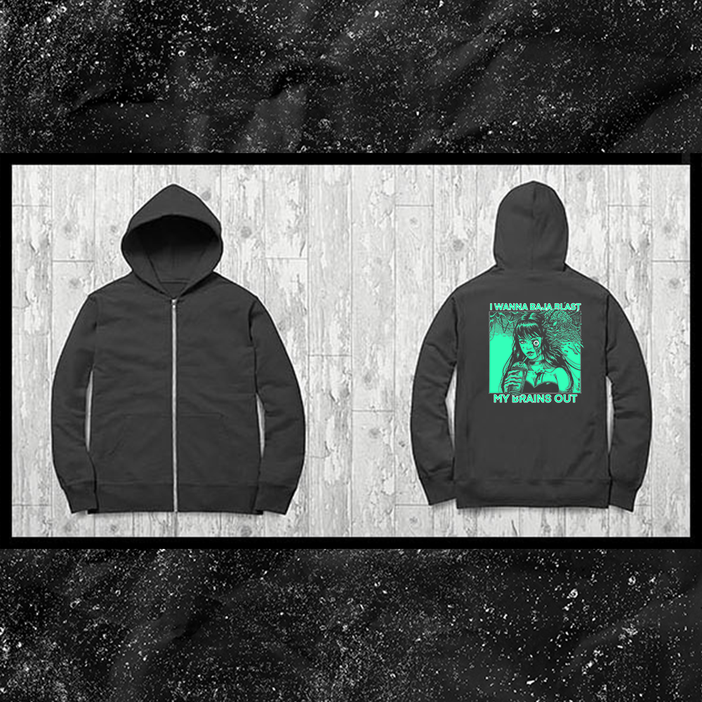 I Want To Baja Blast My Brains Out - Baja Blast Color Version - Spade.Ink