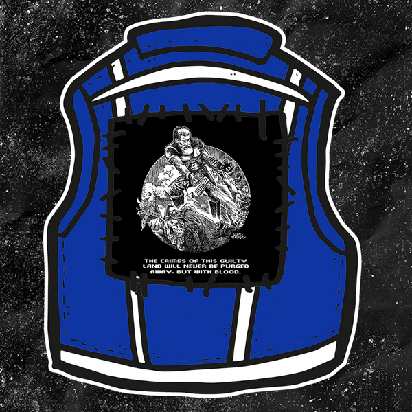 John Brown X Doom "The Crimes Of This Guilty Land Will Never Be Purged Away, But With Blood." - Backpatch