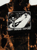 Deny Defend Depose - Hoodie - Medium - Bleached