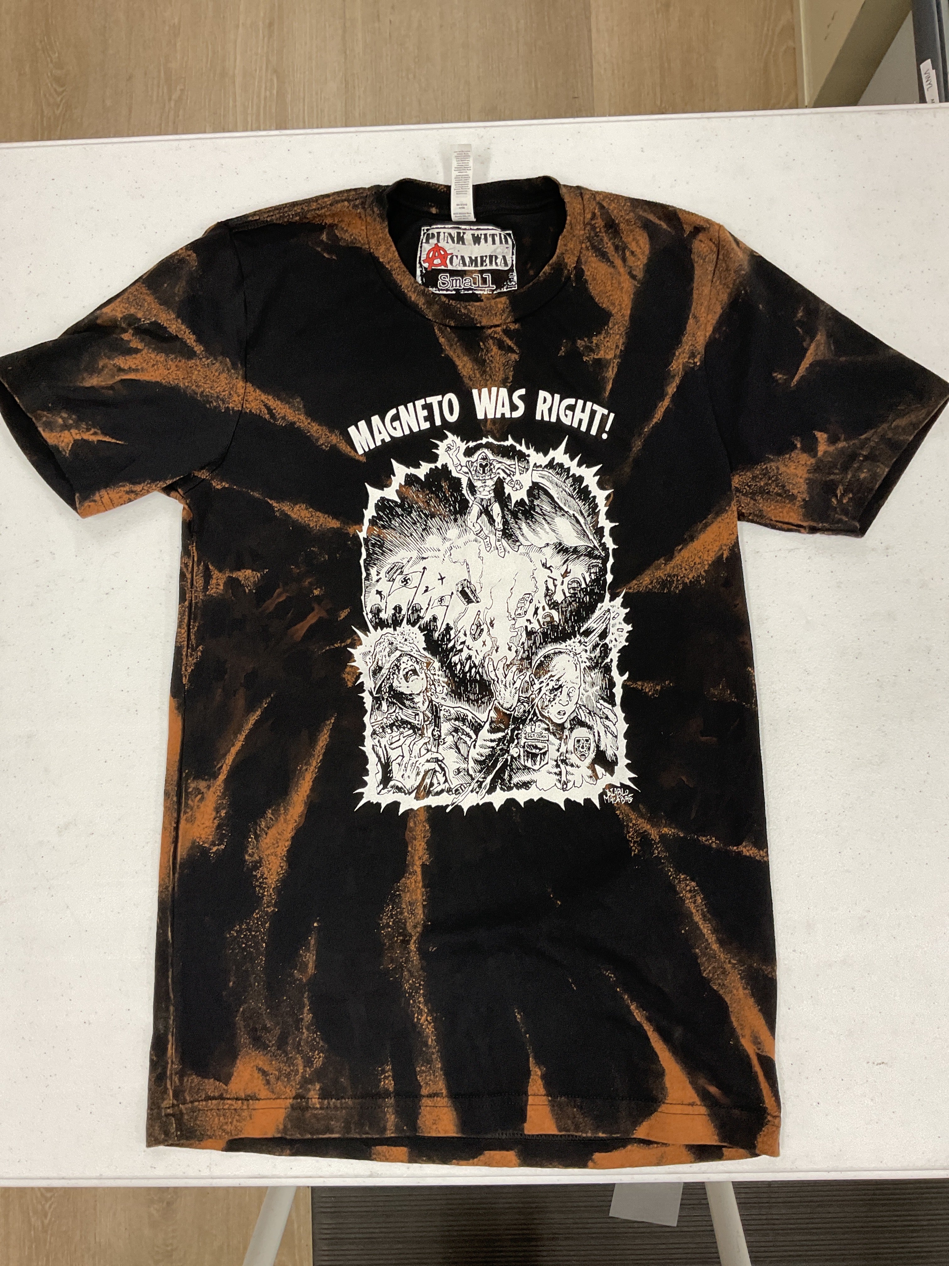 Magneto Was Right - Shirt - Small - Bleached