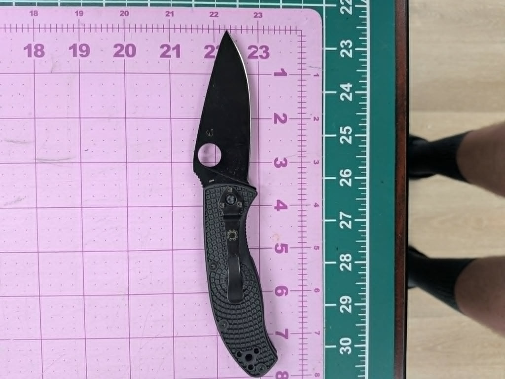 Spyderco Tenacious Folding Knife - Laser Engraved