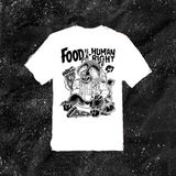 Food Is A Human Right - Mutual Aid Design - Color T-shirt