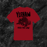 Yeehaw Fuck The Law Gun - Color T-shirt