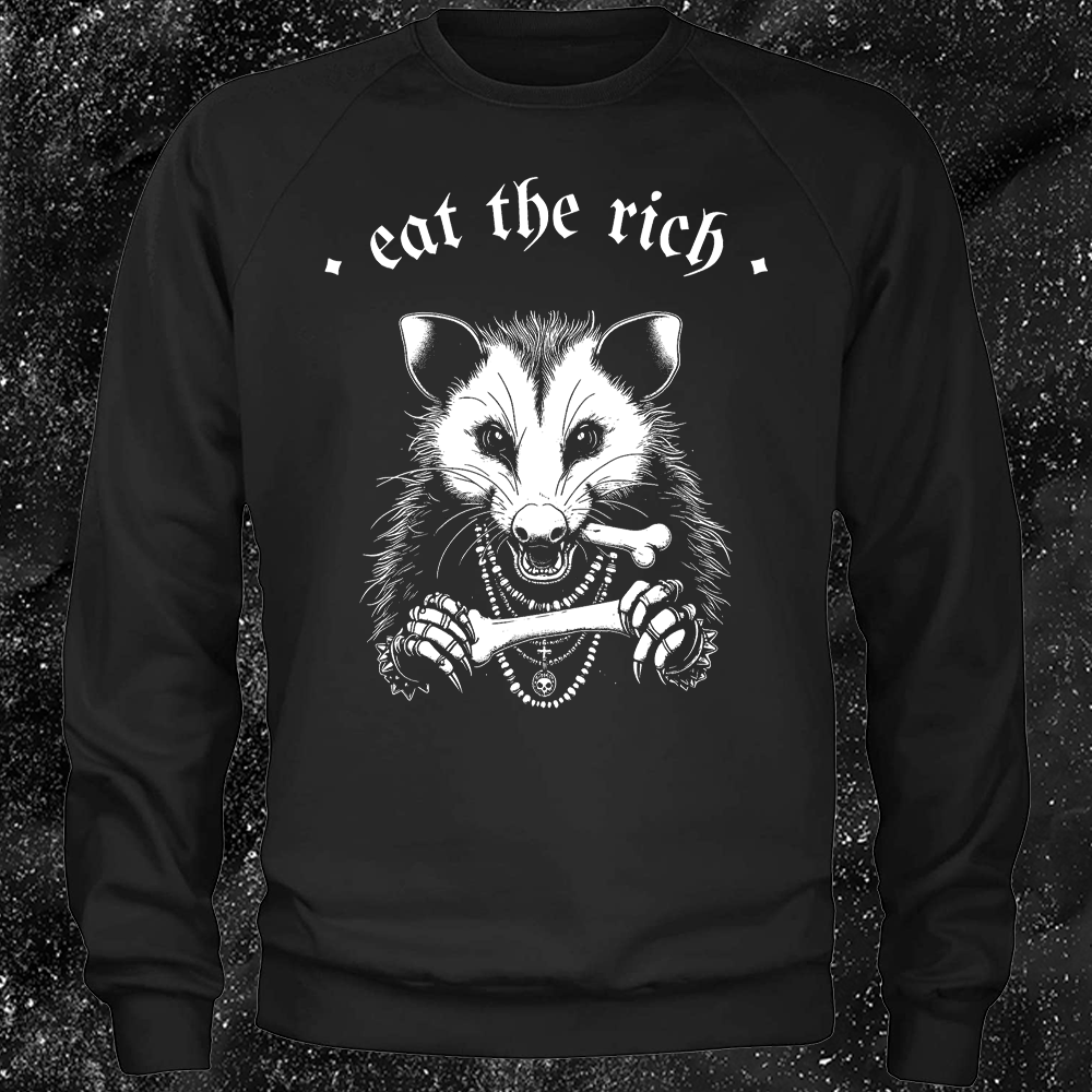 Eat The Rich Possum - 161.Clothing