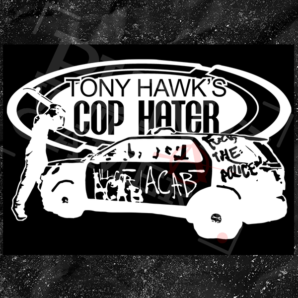 Tony Hawk's Cop Hater - Patch (4x4)