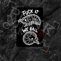 Fuck It We Ball - Sticker (3X3)