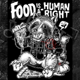 Food Is A Human Right - Olafh Ace - Mutual Aid Design