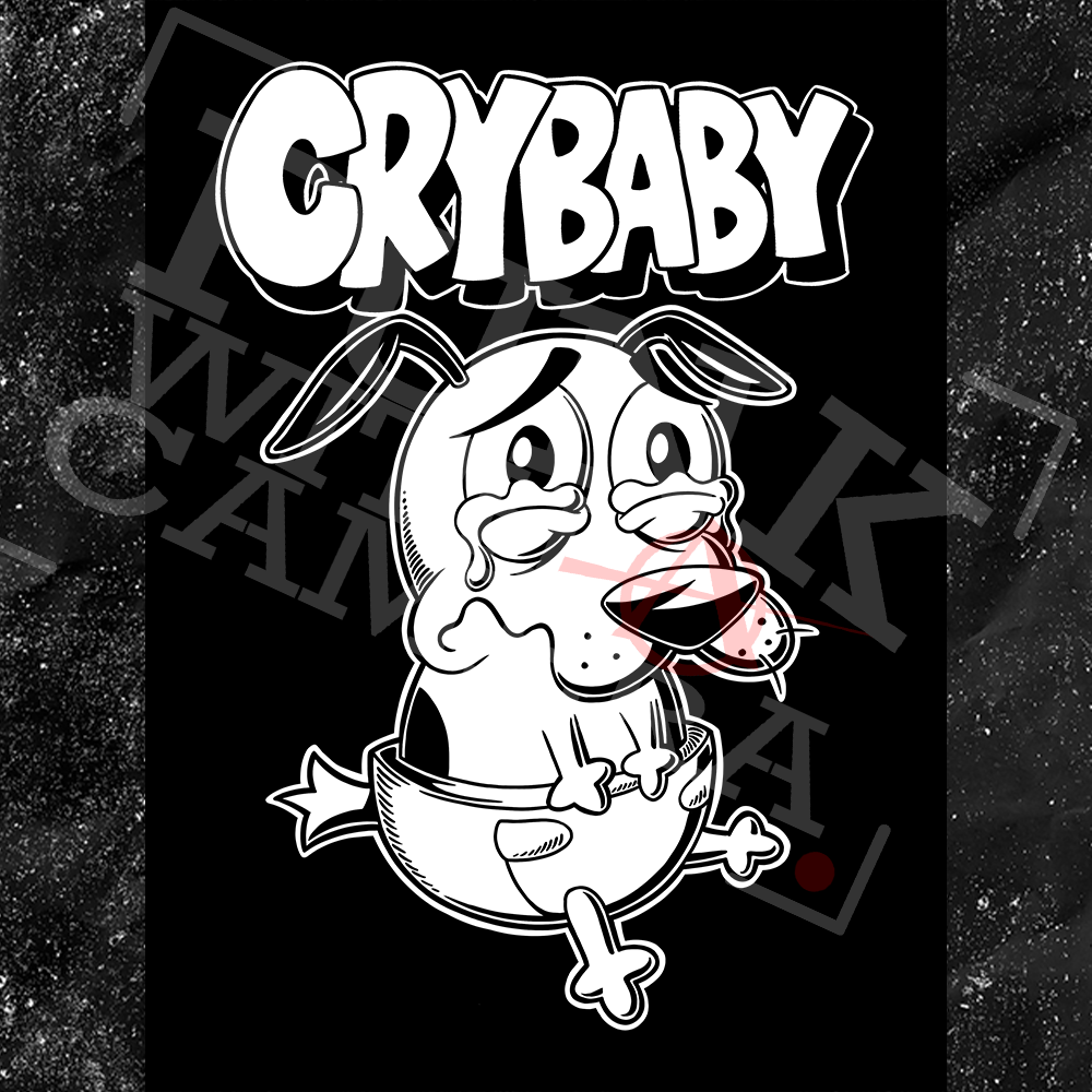 Crybaby - Sticker (3X3)
