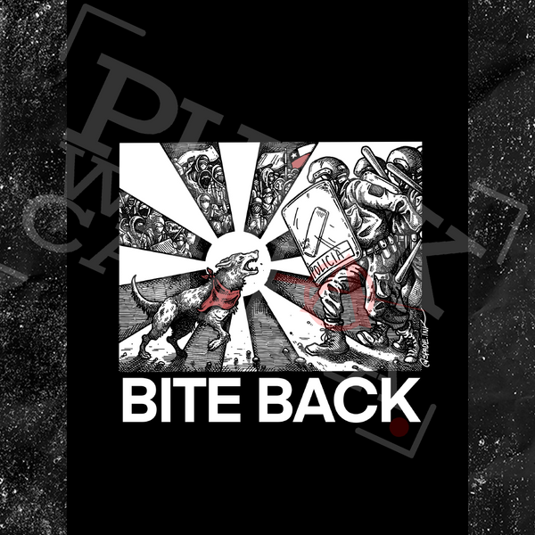 Bite Back - Sticker (3X3)