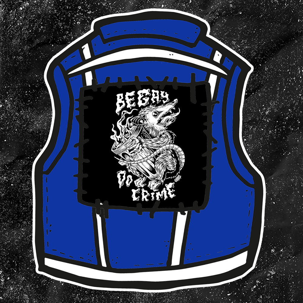 Be Gay Do Crime - Backpatch