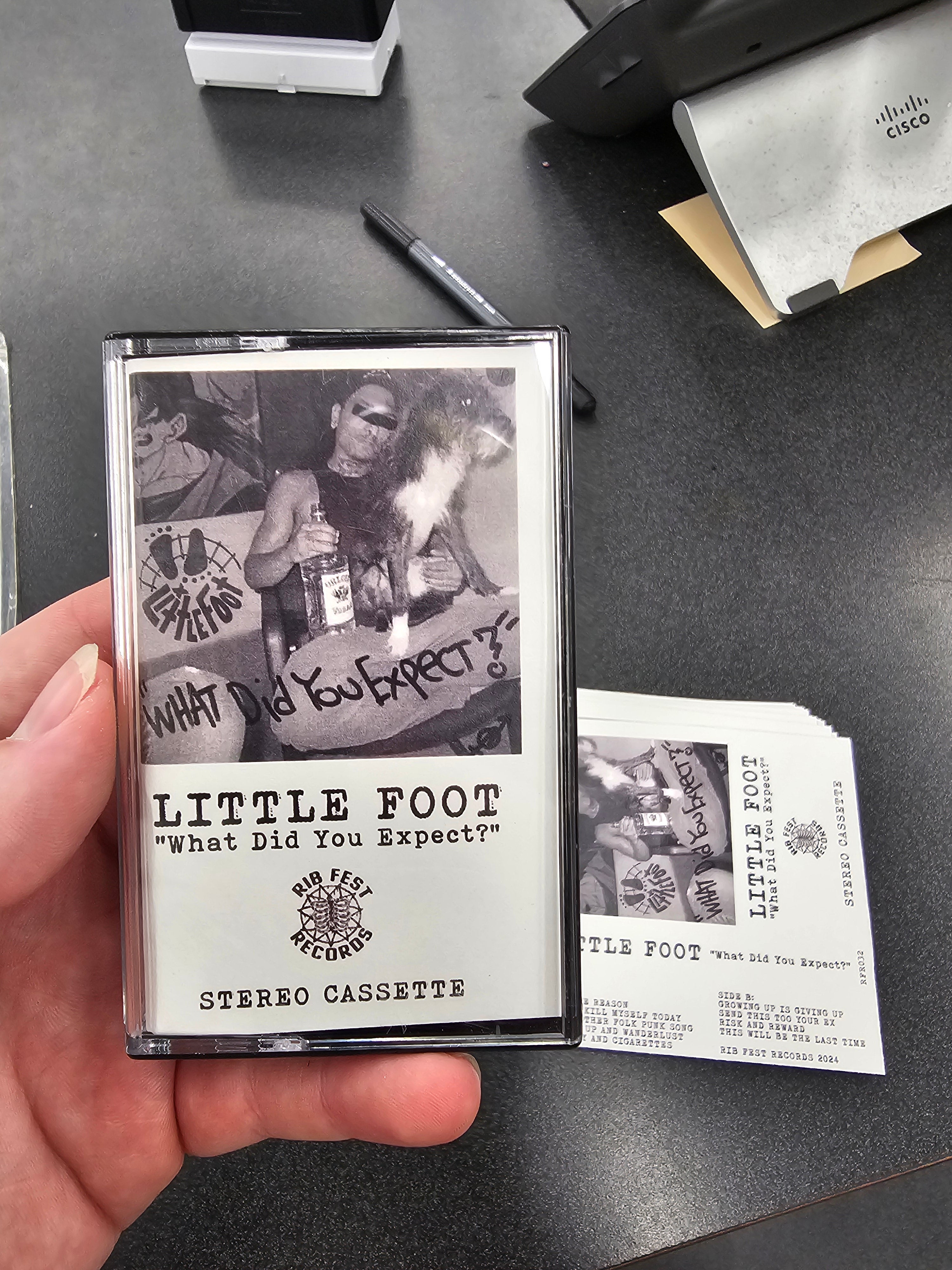Little Foot - What Did You Expect? - Cassette Physical Media Physical Media