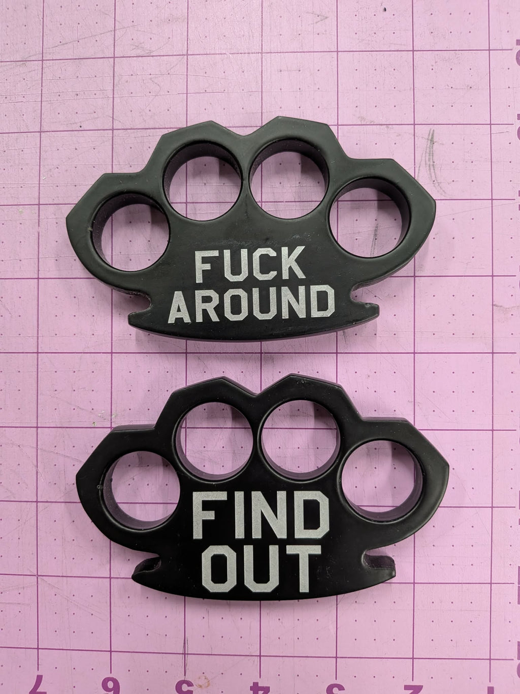 Fuck Around & Find Out - Engraved Paper Weight