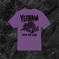 Yeehaw Fuck The Law Gun - Color T-shirt