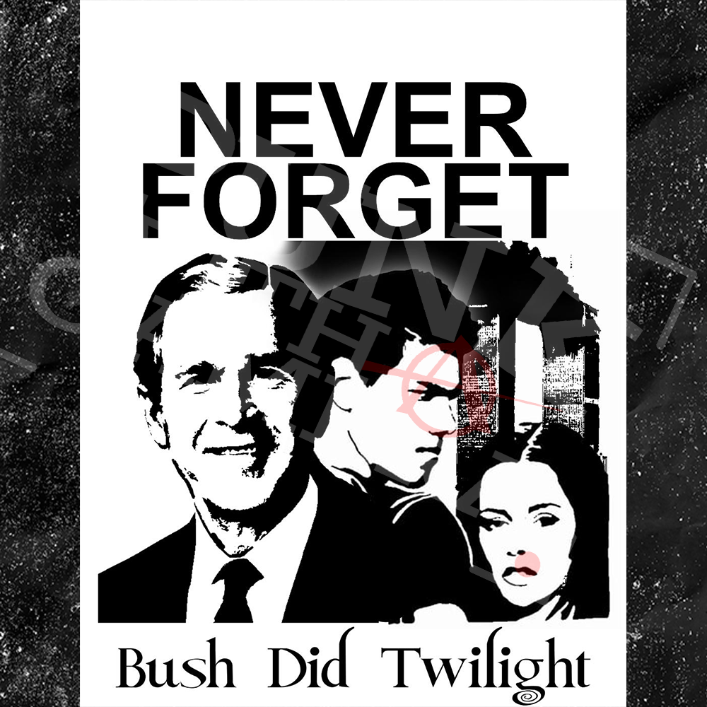Bush Did Twilight - Sticker (3X3)