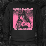 I Want To Baja Blast My Brains Out - Major Melon Version (Pink) - Spade.Ink