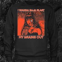 I Want To Baja Blast My Brains Out - Livewire Version (Orange) - Spade.Ink