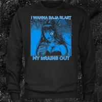 I Want To Baja Blast My Brains Out - Voltage Version (Blue) - Spade.Ink