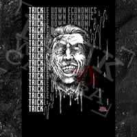 Trickle Down Economics - Sticker (3X3)