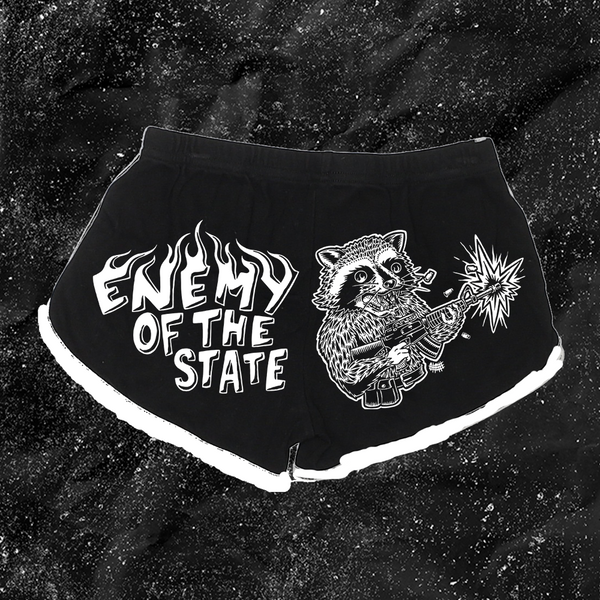 Enemy Of The State - Booty Shorts