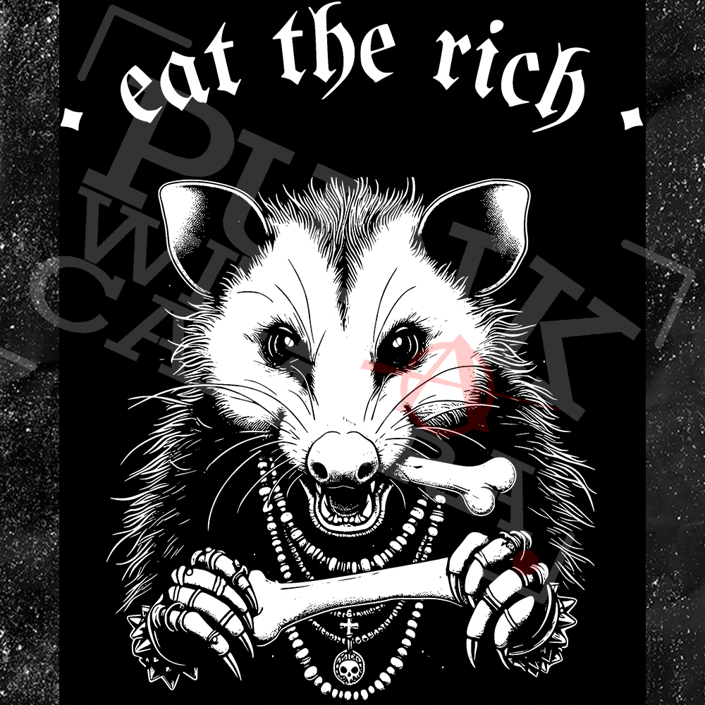 Eat The Rich Possum - 161.Clothing
