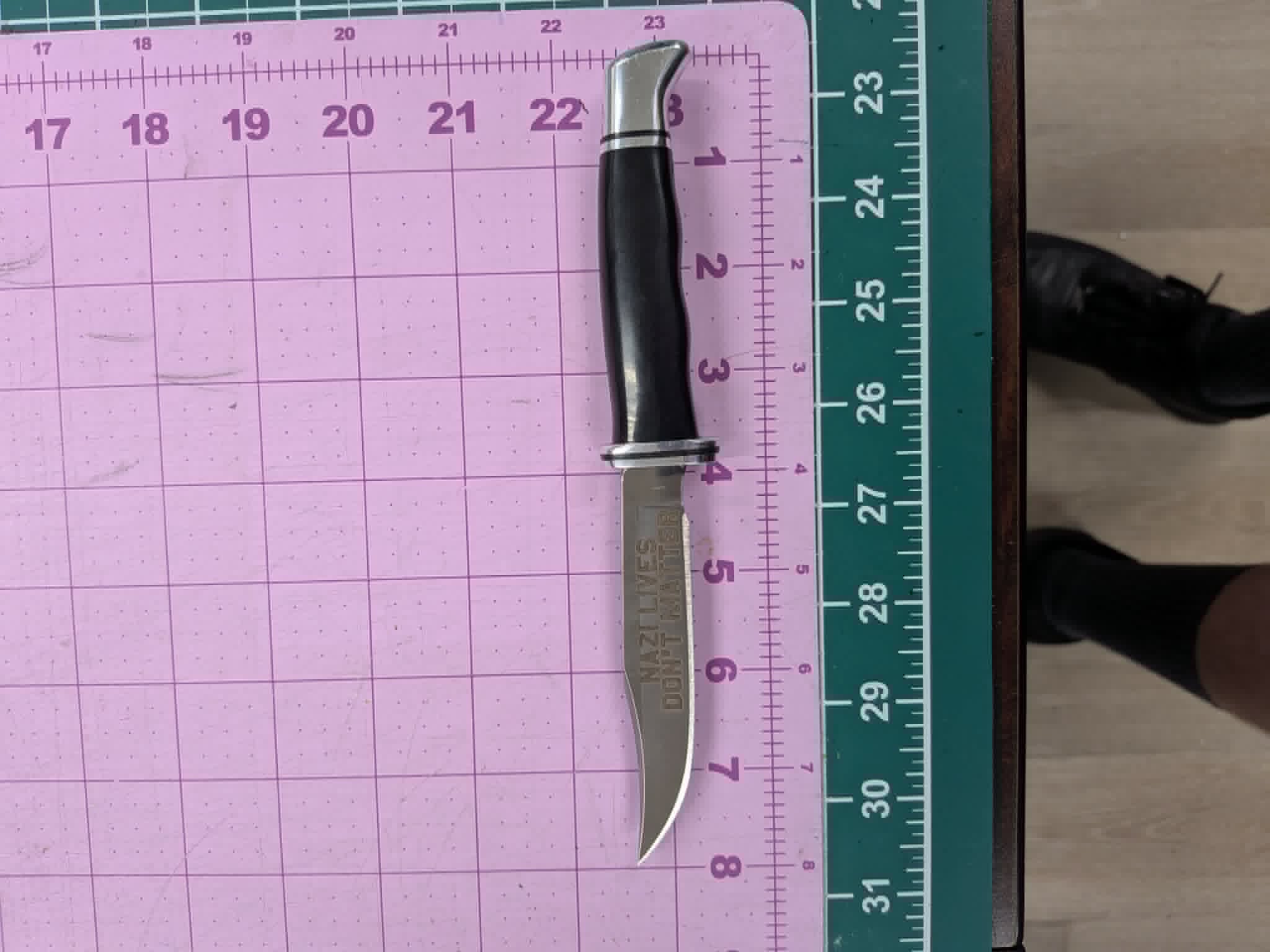 Buck 102 Woodsman - Fixed Blade With Sheath - Laser Engraved