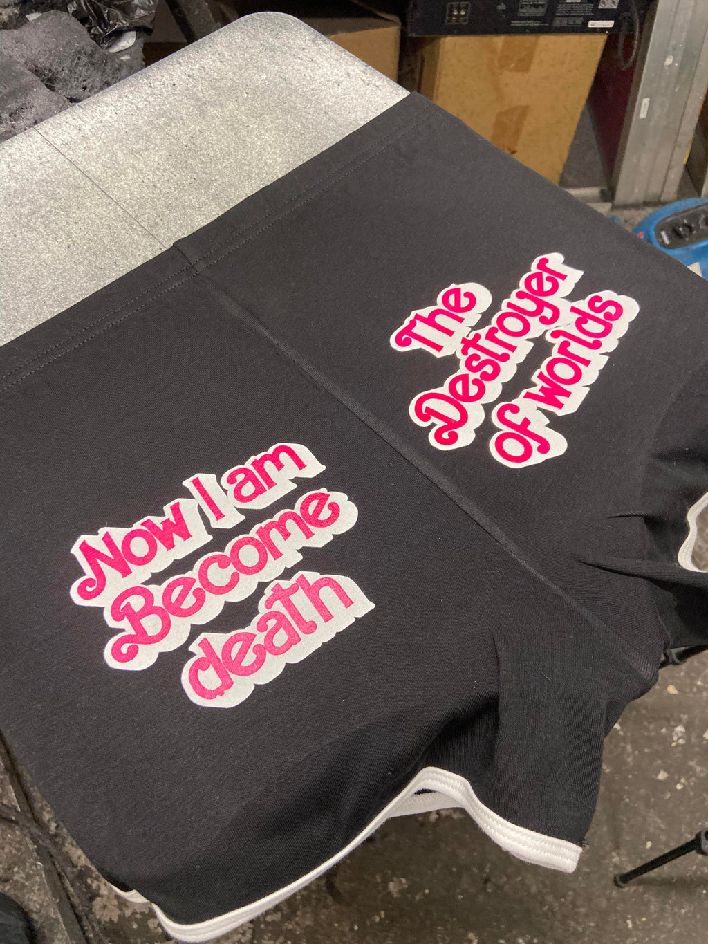 Barbie Booty Shorts - Now I Am Become Death, the Destroyer of Worlds -