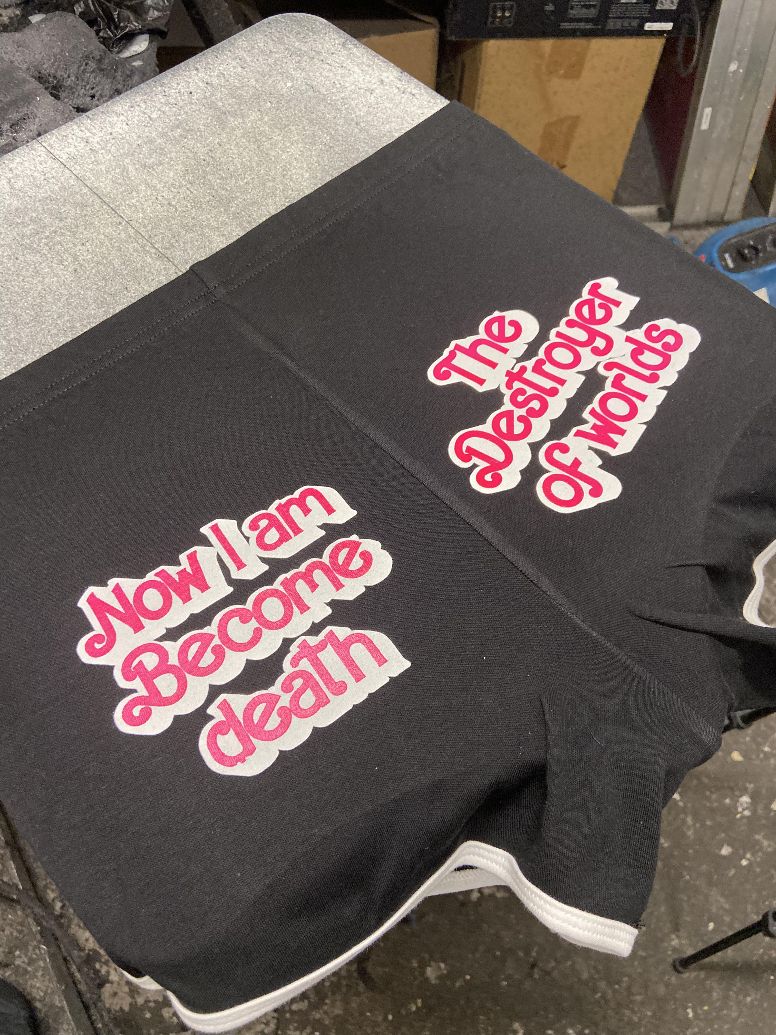 Barbie Booty Shorts - Now I Am Become Death, the Destroyer of Worlds -