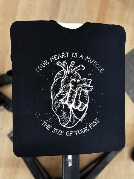 Your Heart Is A Muscle The Size Of Your Fist - George Grizzly