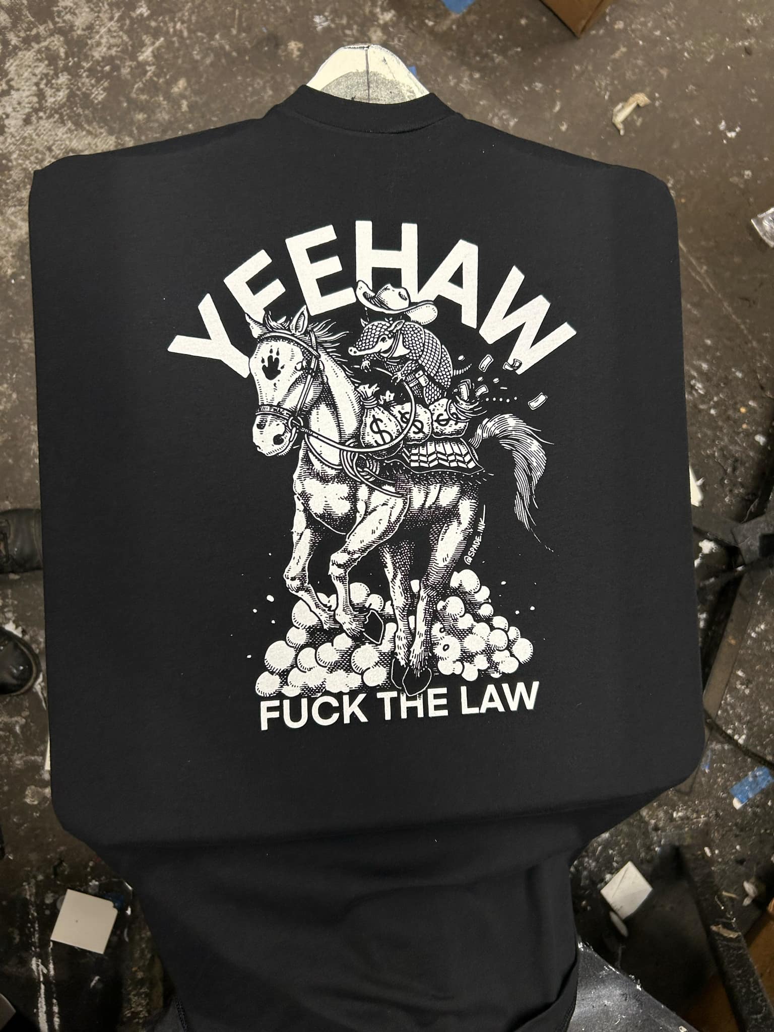 Yeehaw Fuck The Law - Spade.Ink