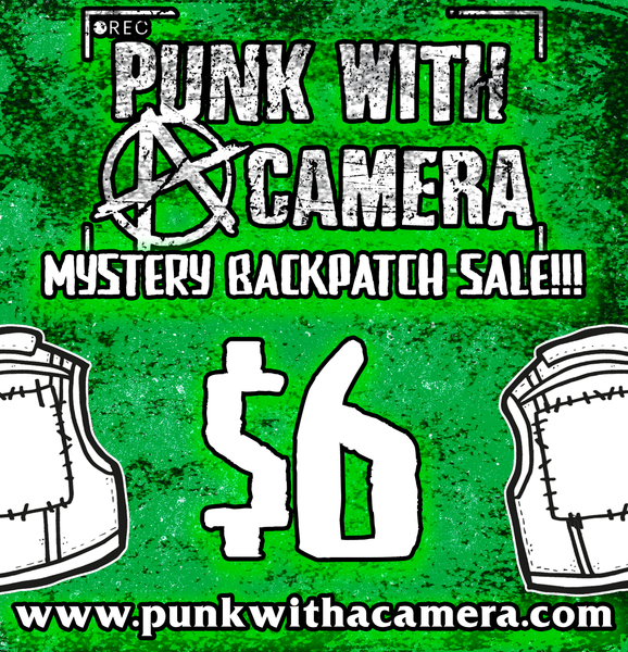 6$ Mystery Backpatch Sale - Distro Overstock