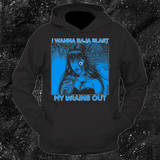 I Want To Baja Blast My Brains Out - Voltage Version (Blue) - Spade.Ink