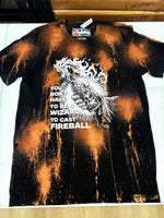 You don’t have to be a wizard to cast fireball - Shirt - Large - Bleached