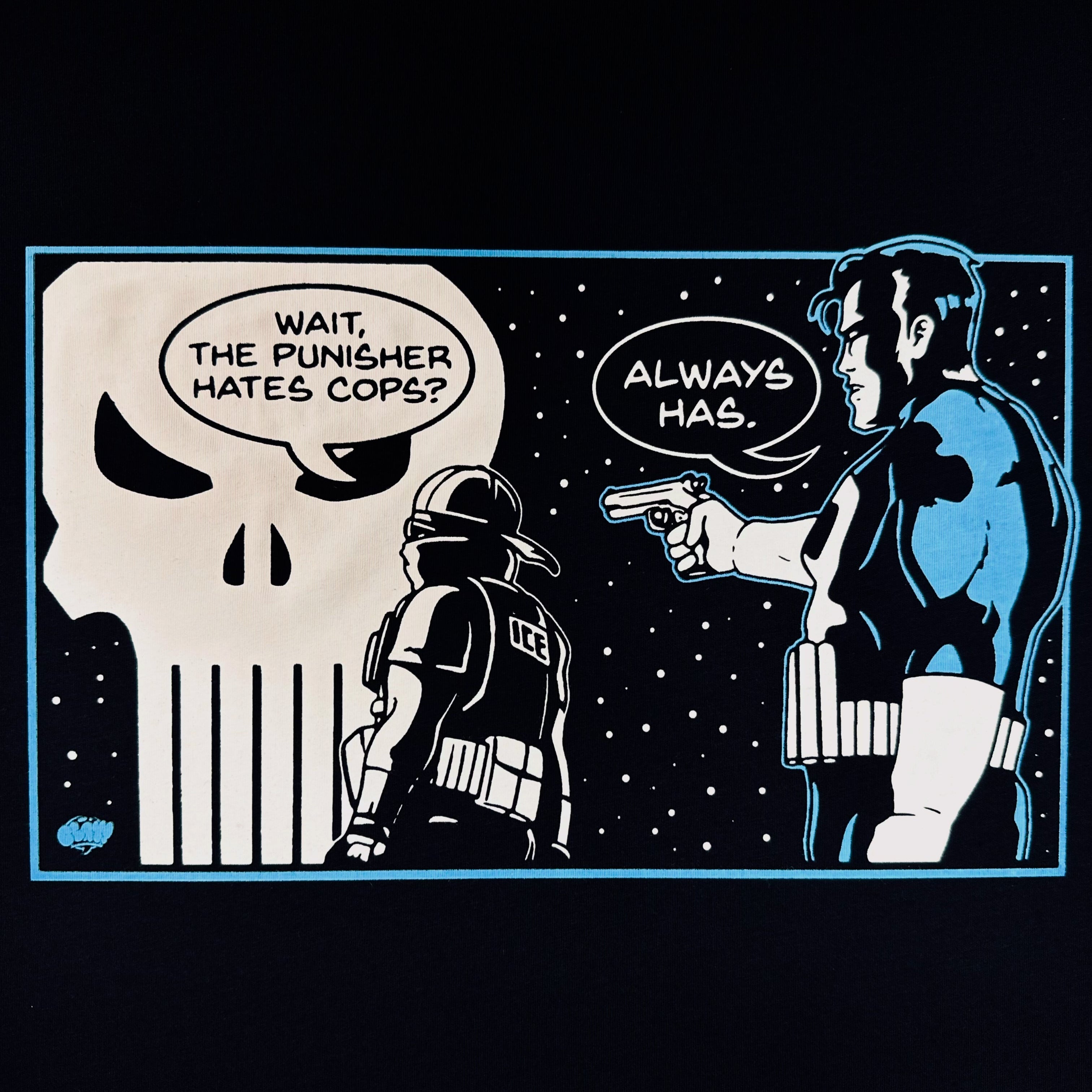 Wait, The Punisher Hates Cops? - Always Has - Clay Graham