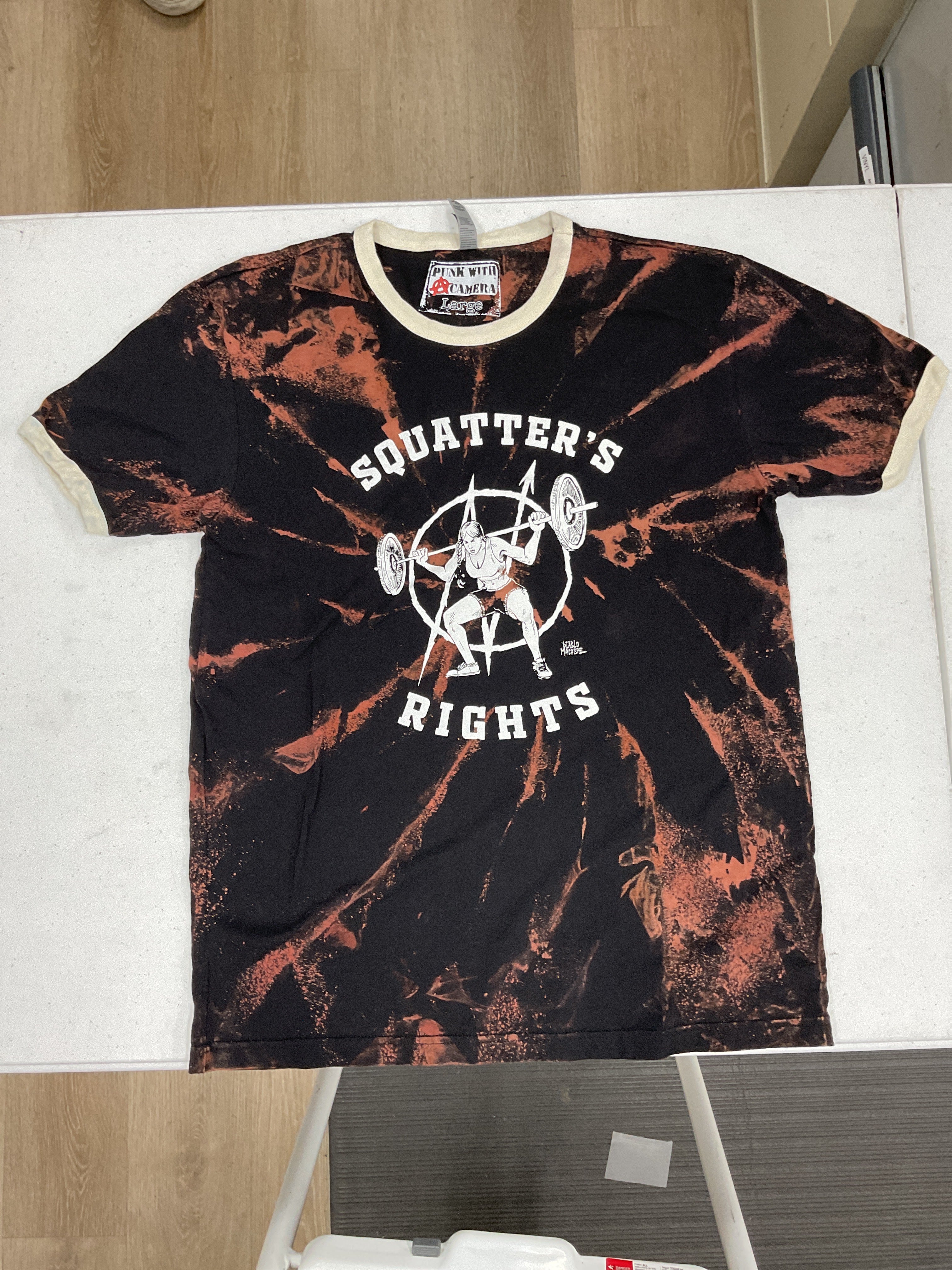 Squatters Right - Ringer - Large - Bleached