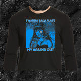 I Want To Baja Blast My Brains Out - Voltage Version (Blue) - Spade.Ink