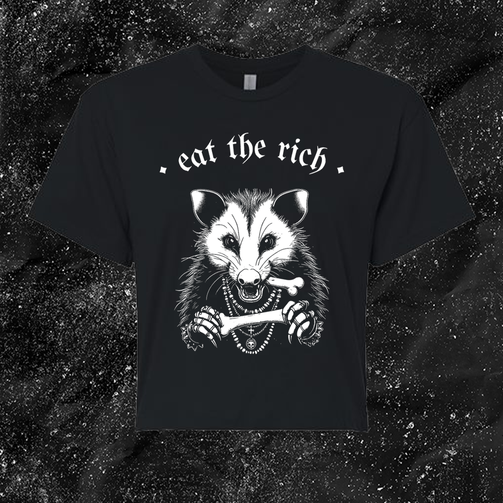 Eat The Rich Possum - 161.Clothing