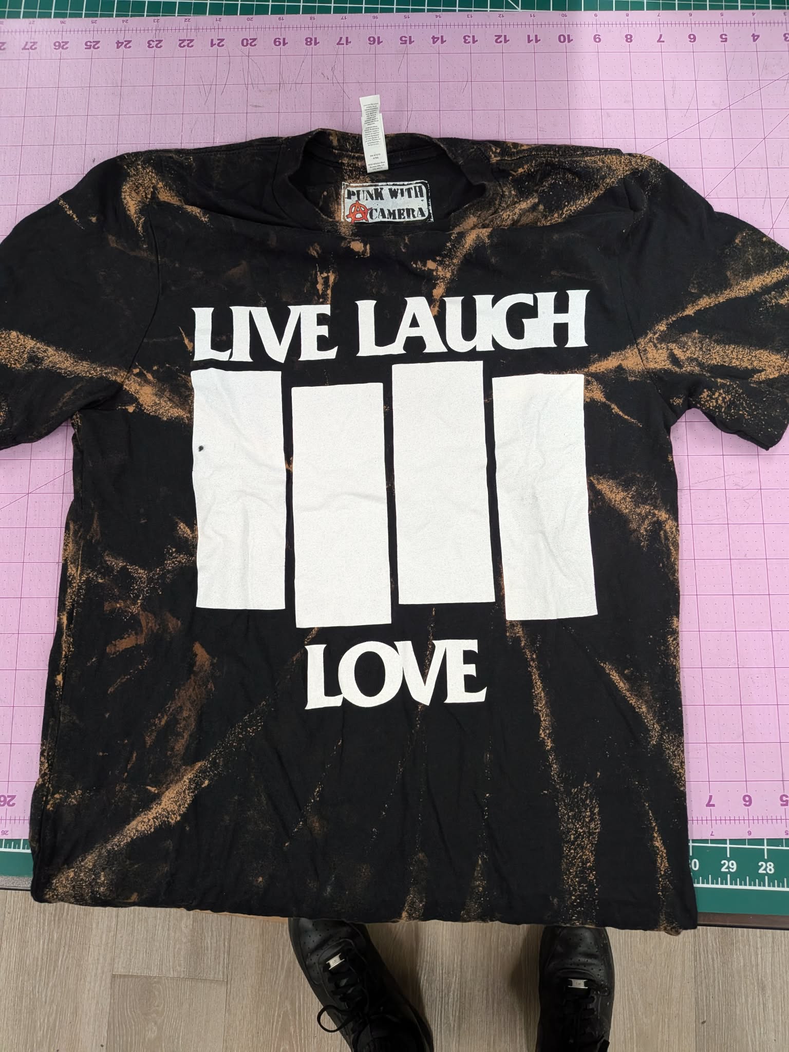 LLL - M - Discounted Bleached Shirt