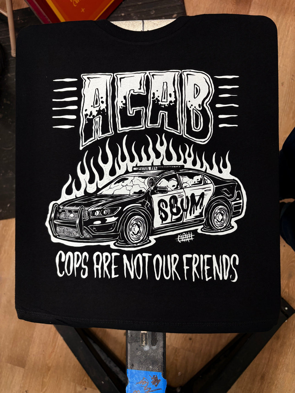 Cops Are Not Our Friends - Olafh Ace Design